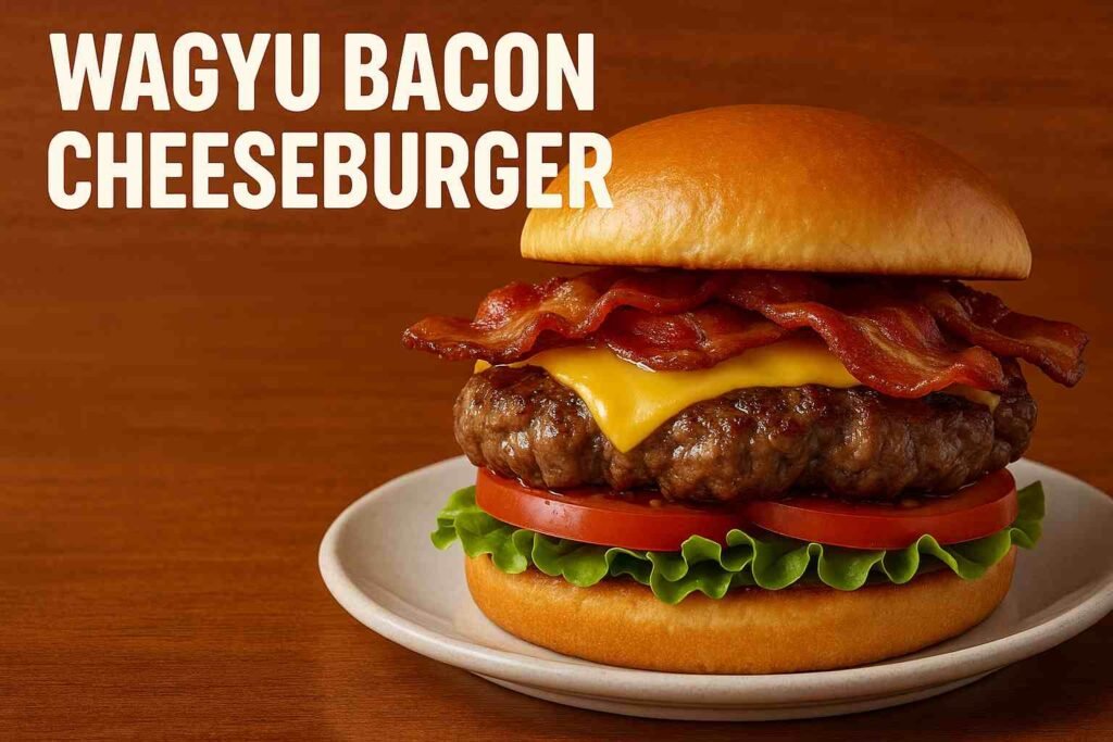 WAGYU BACON CHEESEBURGER
