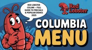 Red Lobster Columbia Menu