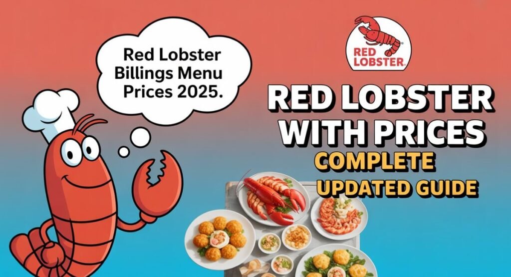 Red Lobster Billings Menu